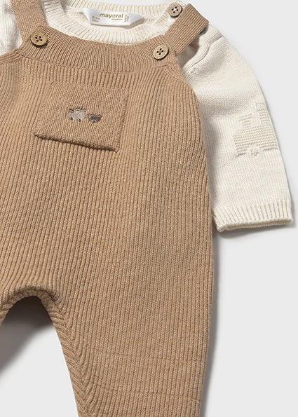 Completo salopette 2 pezzi neonato