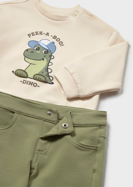 Completo pantalone e felpa bimbo