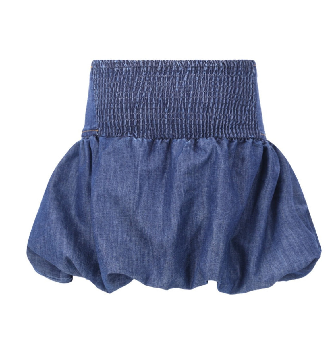 Gonna palloncino in denim