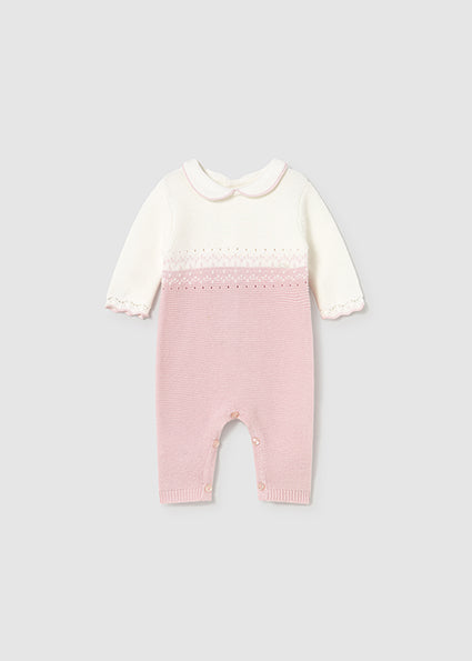 Pagliaccetto tricot neonata