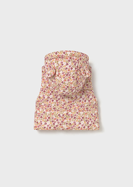 Tuta con gilet stampa neonata