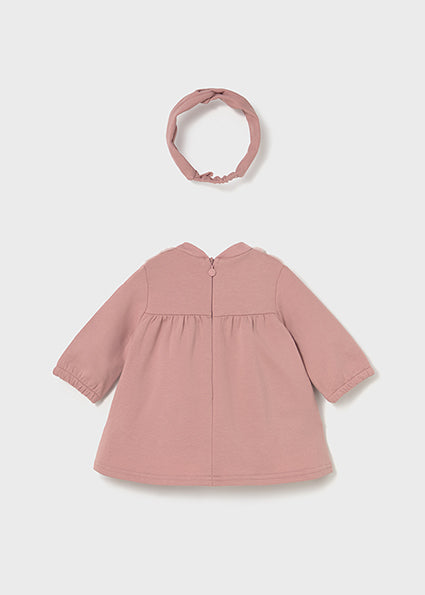 Vestito con borsa e fascia neonata