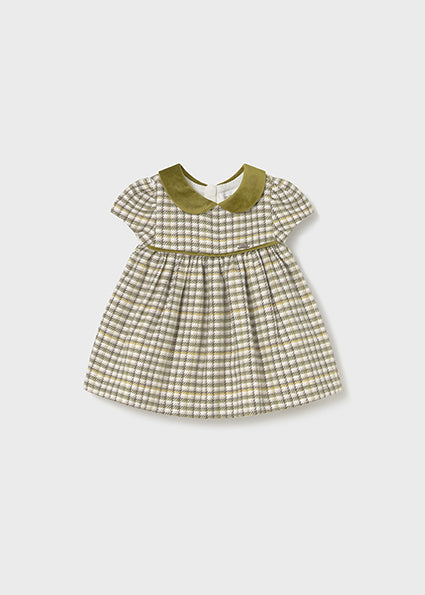 Vestito quadri neonata