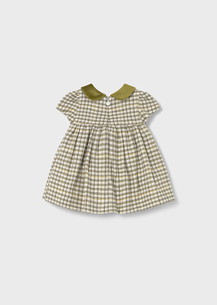 Vestito quadri neonata