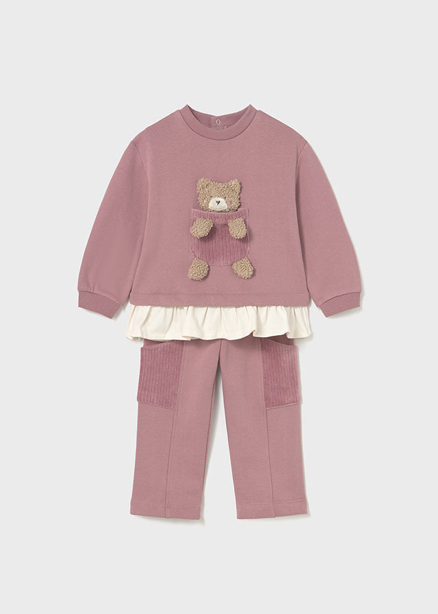 Vestito jacquard neonata