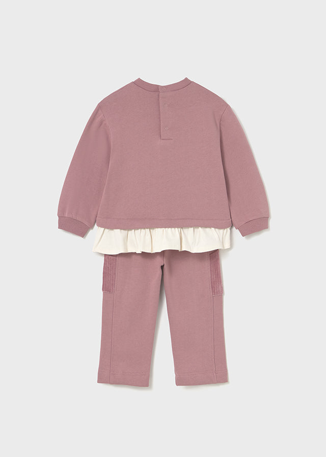 Vestito jacquard neonata