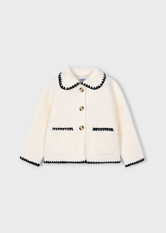 Giacca tricot bambina