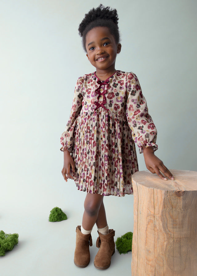 Vestito stampato bambina