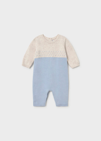 Pagliaccetto a maglia neonato