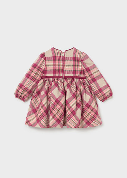 Vestito quadri neonata