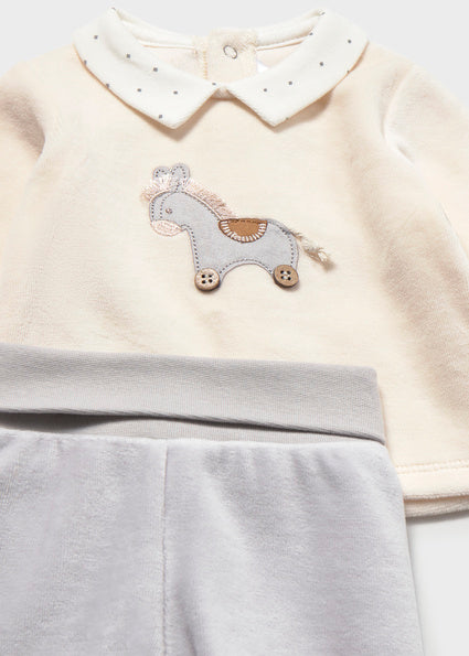 Completo ghettina e maglia neonato