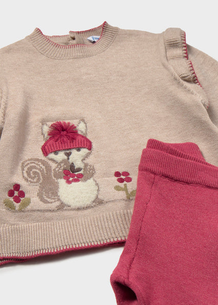 Completo pantalone e maglione bimba