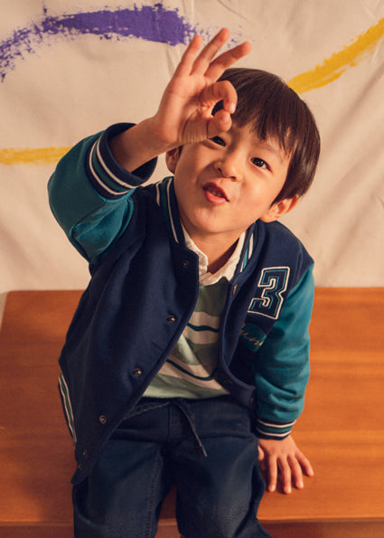 Felpa bomber bambino