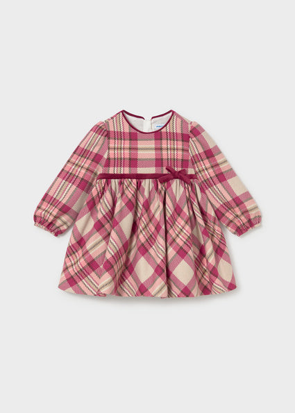 Vestito quadri neonata