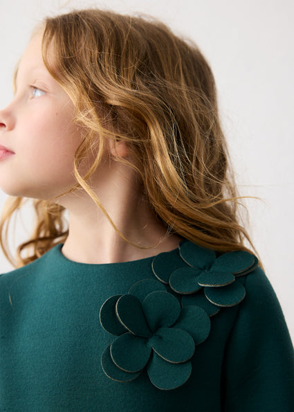 Vestito fiori bambina
