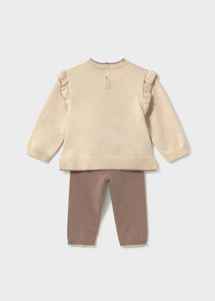 Completo pantalone e maglione bimba