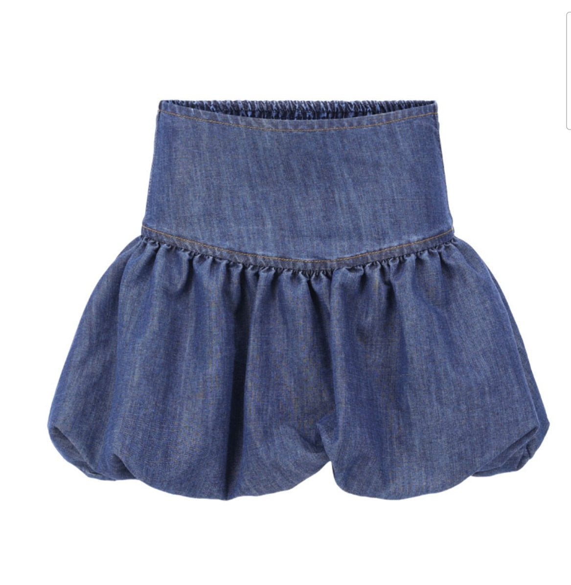 Gonna palloncino  in denim
