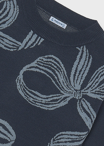 Maglione fiocchi ragazza