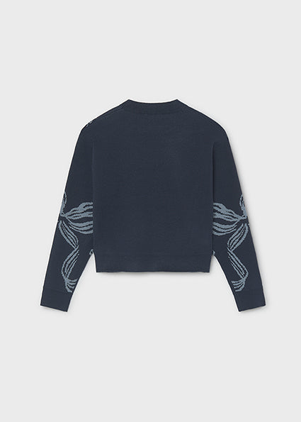 Maglione fiocchi ragazza