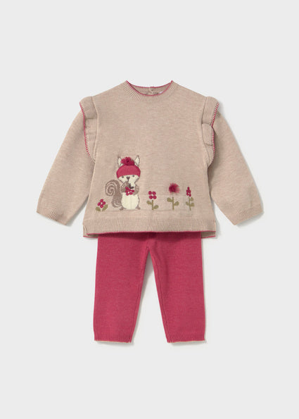 Completo pantalone e maglione bimba