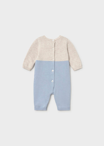 Pagliaccetto a maglia neonato