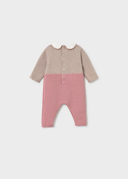 Pagliaccetto a maglia neonata