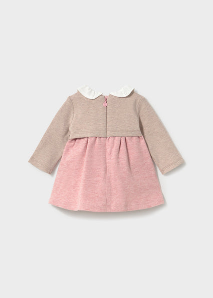 Vestito con scaldacuore neonata